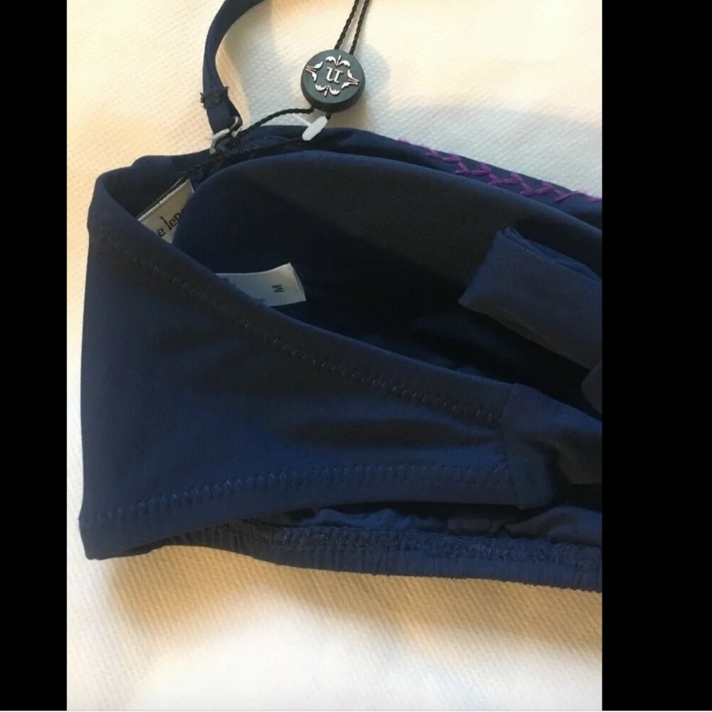 NWT Nanette Lepore‎ Costa Sol Bikini Top [Medium]